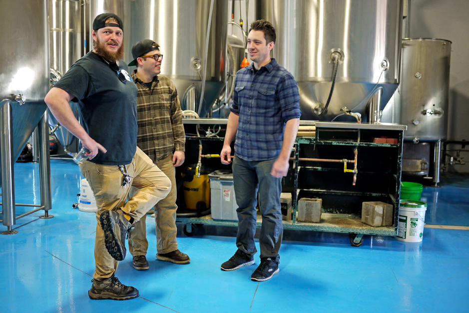 blue nose brewers, david kelley, nathan garcia and jordan isenberg