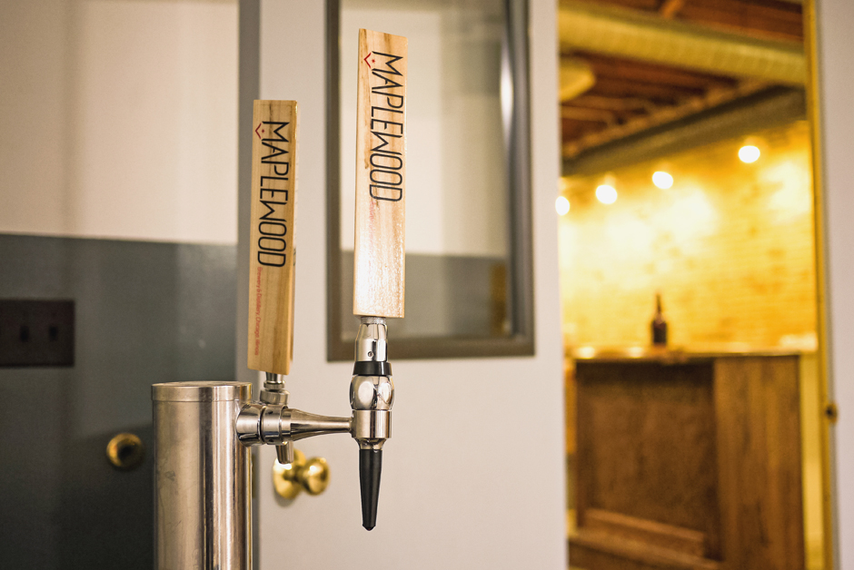 maplewood brewery tap handles