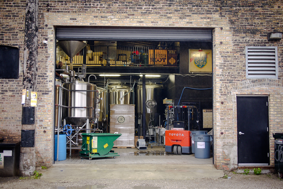 forbidden root back brewery door