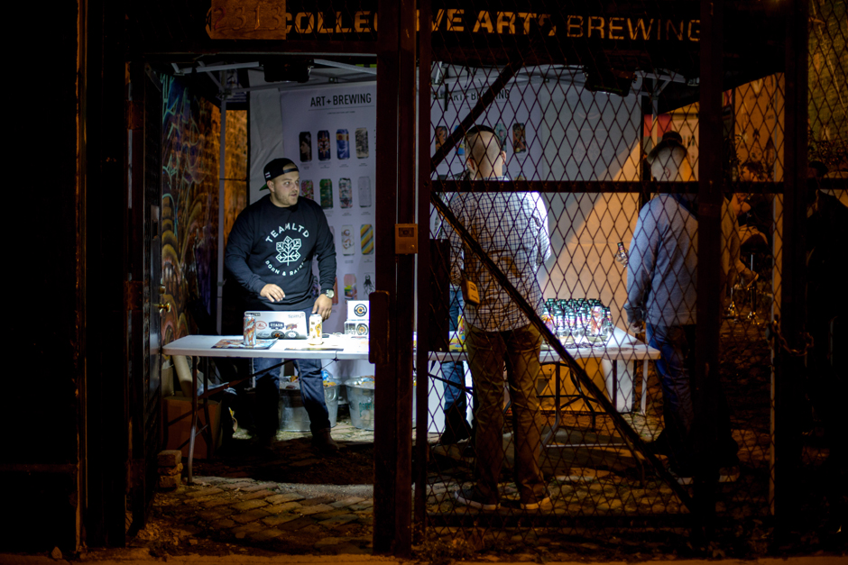 collective arts brewing entrance